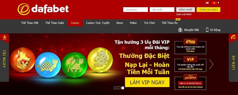 đăng nhập dafabet