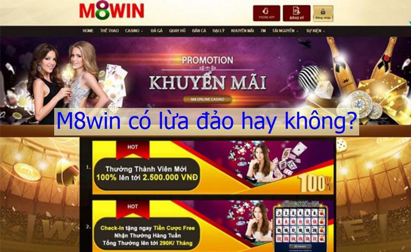 m8win lừa đảo