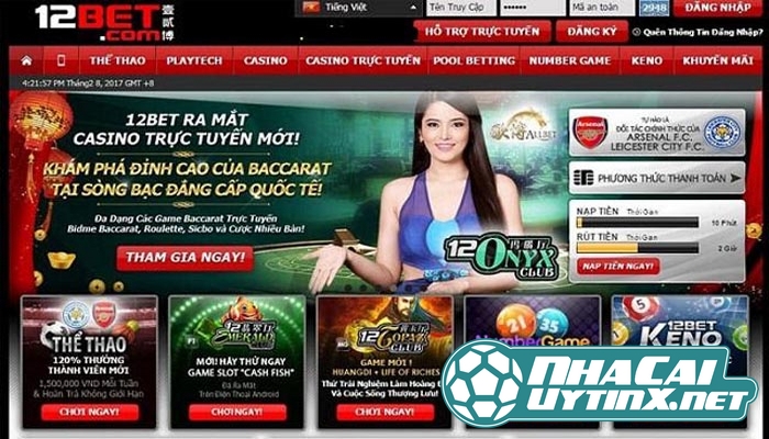 12bet - Sự Uy tín đến từ nhà cái quốc tế